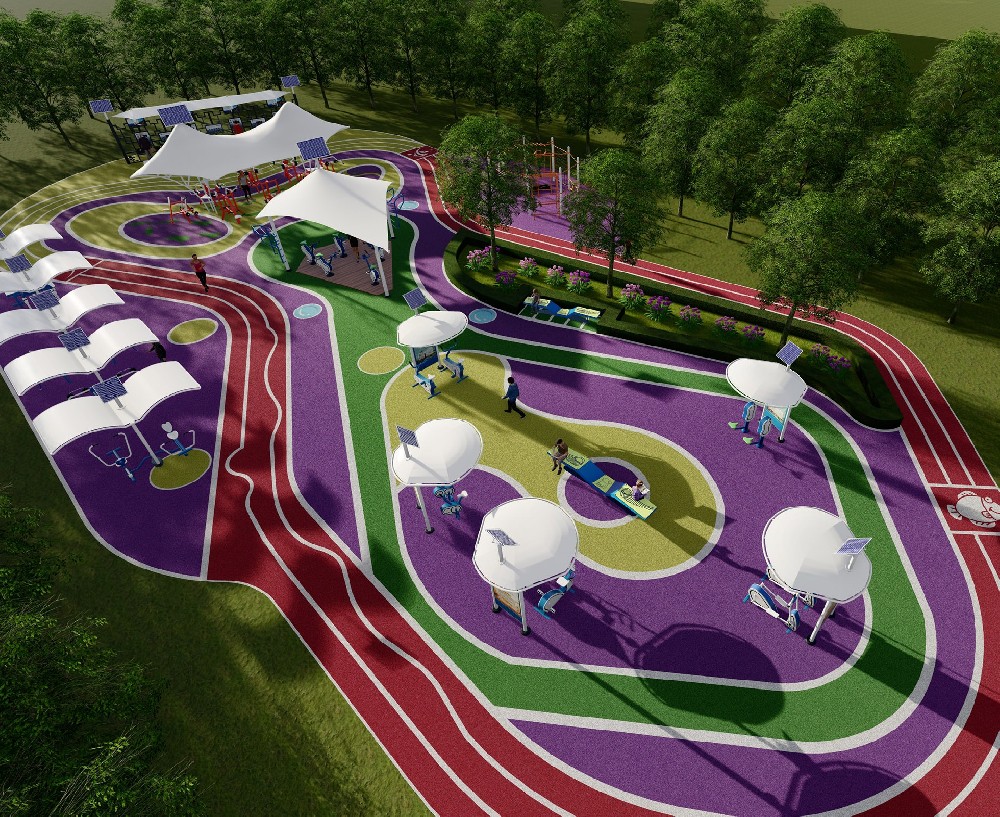 体育公园配置方案2