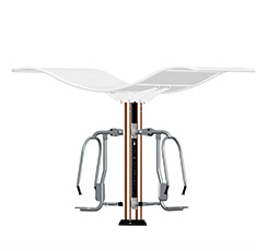 双柱腰背按摩器(图4) 双柱腰背按摩器(图4)