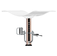 双柱腰背按摩器(图7) 双柱腰背按摩器(图7)