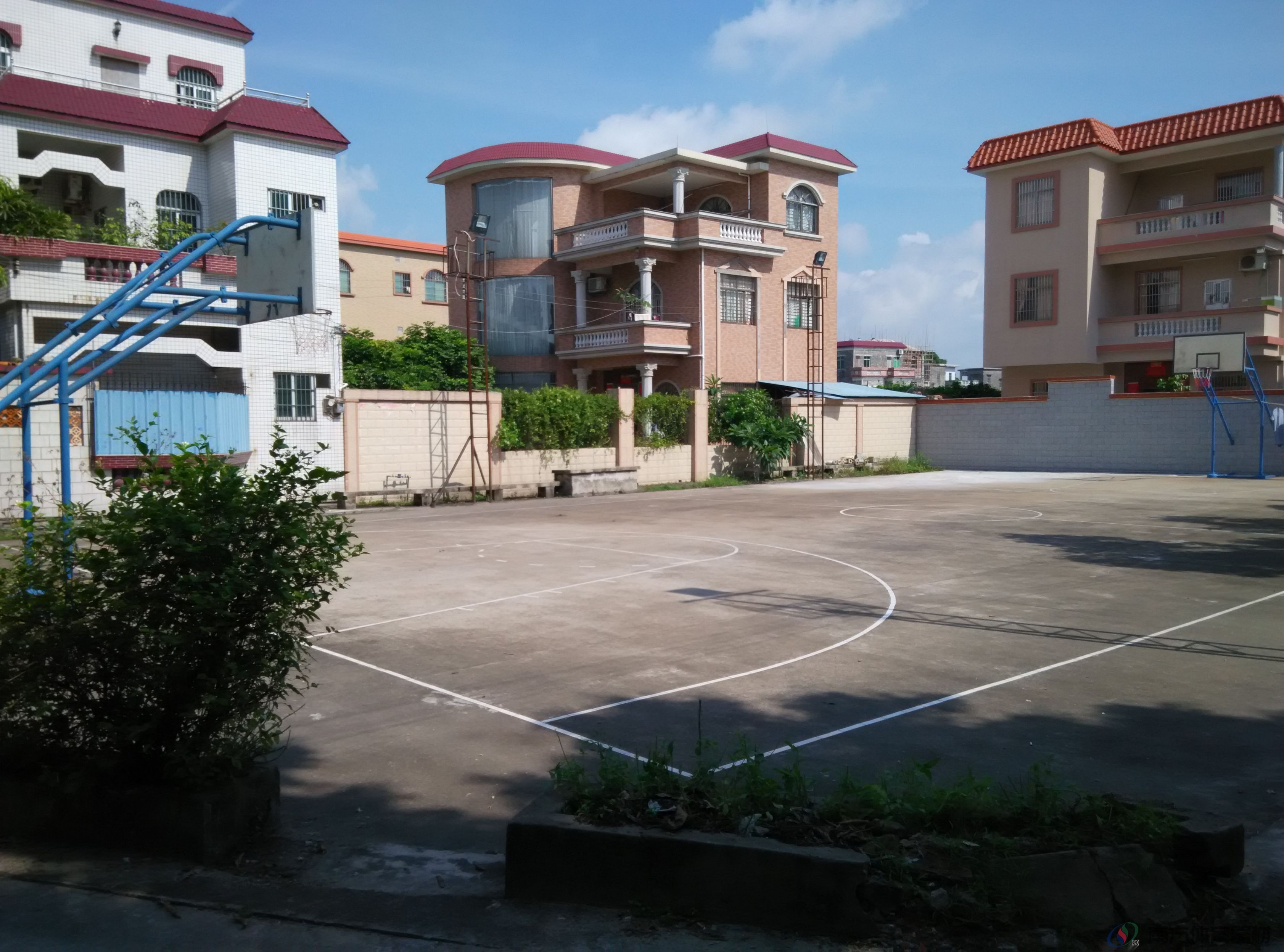 九江镇新龙村新涌二篮球场(图1)